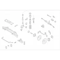 Подвеска колеса DELPHI Infiniti PCGX NG QFEW6 SMAR-18145-F