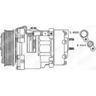 Компрессор кондиционера DELPHI TSP0155425 963082 5012759361429 TQ 9PXP