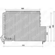Радиатор кондиционера DELPHI 5012759361788 TSP0225079 963770 Z9LYC1 4