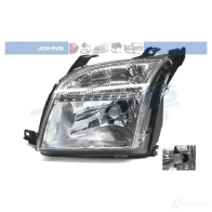 Фара JOHNS Ford Fusion 1 (CBK, JU) 2002 – 2012 326109 93 791FI
