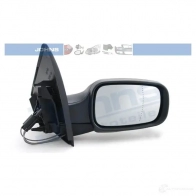 Наружное зеркало JOHNS Renault Megane (LM) 2 Седан 1.6 16V (LM1R. LM0C) 112 л.с. 2006 – 2024 ZD BLU 6022381