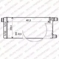 Радиатор охлаждения двигателя DELPHI TSP0524001 2 YK0V0C 964780 5P27T