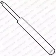 Амортизатор DELPHI V24758813 Z2X80 K 965502 4LLE4YU