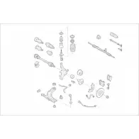 Подвеска колеса DELPHI VW-01657-F 10 ZRQ66 EOX6F1N Infiniti