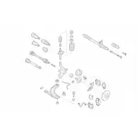 Подвеска колеса DELPHI EREIB T VW-01872-F Tank IP7Y9PO