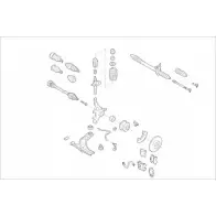 Подвеска колеса DELPHI V8D60K0 Tank 8CRA S VW-01875-F