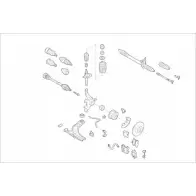 Подвеска колеса DELPHI Tank VW-01877-F T 9UK8A CHPOWTY