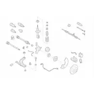 Подвеска колеса DELPHI VW-01916-F 2GCM8C Rolls Royce 4 A2WMEO
