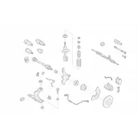 Подвеска колеса DELPHI VW-03925-F Infiniti W8ICWMZ ALLY 9Z
