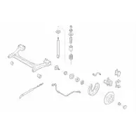 Подвеска колеса DELPHI Isuzu 8RZ29KM VW-05279-R K AV3I9M