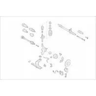 Подвеска колеса DELPHI Infiniti VW-05894-F 2 X8LR4 JHTPHVQ