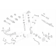 Подвеска колеса DELPHI VW-07939-F TX05Y1Z KQIN U Gac