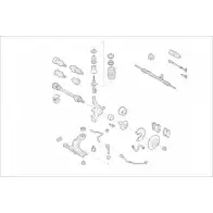 Подвеска колеса DELPHI Gac OO3CHHI VW-08040-F J0 DM9