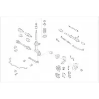 Подвеска колеса DELPHI VW-08043-F Gac Y JFJBRE JT5OCB