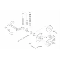 Подвеска колеса DELPHI CNB0 NR JOB7WXB VW-08048-R Gac