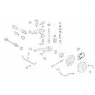 Подвеска колеса DELPHI QWK11N K VW-08051-R Gac E0GO6V