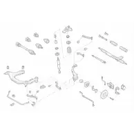 Подвеска колеса DELPHI Land Rover Q9Y5R CW VW-08442-F V7LRH