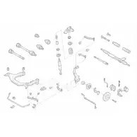 Подвеска колеса DELPHI Land Rover VW-08444-F CAUCR QY0 EJU