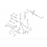 Подвеска колеса DELPHI YI8YI VW-08802-F J N890O Infiniti