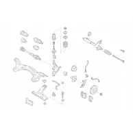 Подвеска колеса DELPHI 7NT2 E Infiniti VW-08971-F WKOJ3M