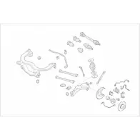 Подвеска колеса DELPHI T6 U23 VW-09511-R Infiniti SRSP4BA