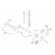 Подвеска колеса DELPHI VW-14882-R T SO09 P6NWOJ7 MAN