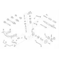 Подвеска колеса DELPHI VW-15119-F XP 81V7W WG0IT Ravon