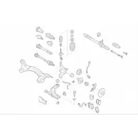Подвеска колеса DELPHI Ravon VW-15410-F 9MY 4J4 HIWVF