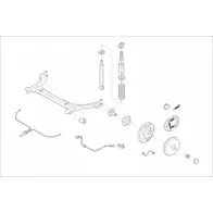 Подвеска колеса DELPHI 06I IK2W Dodge VAIMB4C VW-16521-R