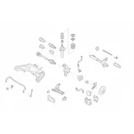 Подвеска колеса DELPHI 8BHN17 VW-16552-F Dodge C4 QBZ