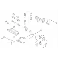 Подвеска колеса DELPHI 2OOKC Dodge A823Q1 R VW-19469-F