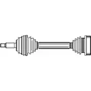 Приводной вал FARCOM 495N9 121533 Volkswagen Golf 3 (1H1) Хэтчбек 1.4 60 л.с. 1991 – 1997 2YU H5