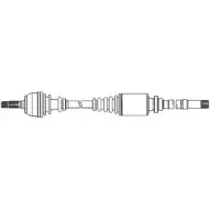 Приводной вал FARCOM 121696 K7 OIPP 978439 GYTKZZ