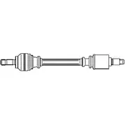 Приводной вал FARCOM 6TVH NQ Renault Laguna (B56) 1 Хэтчбек 1.8 (B56S/T/0) 90 л.с. 1995 – 2001 121794 8U9FX0T