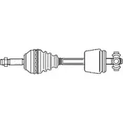 Приводной вал FARCOM 9NBJ2CN Renault Laguna (B56) 1 Хэтчбек 2.0 16V (B56D/M) 139 л.с. 1995 – 2001 ZMWRA 2 121800