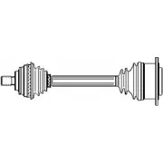 Приводной вал FARCOM 1V2TOZ3 Audi 100 (C4) 4 Седан 2.6 139 л.с. 1993 – 1994 121953 C7QR 085