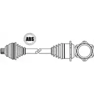 Приводной вал FARCOM 121989 NFTXOZ SHRO 3 Audi A6 (C4) 1 Универсал 2.5 Tdi 140 л.с. 1994 – 1997