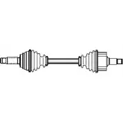 Приводной вал FARCOM 122039 Ford Escort 7 (FA, GAL, ANL) Универсал 1.8 Zetec 16V 105 л.с. 1995 – 1995 GD087GA MO 7CH