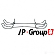 Ремкомплект колодок JP GROUP 1163650210 XYF060 116365 0219 Audi A4 (B5) 1 Седан 1.8 T Quattro 180 л.с. 1997 – 2000