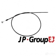 Трос капота JP GROUP 1437547583 1170701700 2TWI1 N