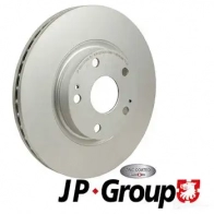 Тормозной диск JP GROUP QBZH6F 48631019 09 4863101900 1222783559 - Изображение 1