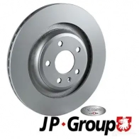 Тормозной диск JP GROUP 5710412609054 Audi A5 (8TA) 1 Спортбек 2.0 Tfsi 211 л.с. 2009 – 2013 1163208100 G72 NI9