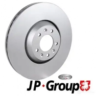 Тормозной диск JP GROUP Peugeot 407 1 (6C, D, E) 2004 – 2010 4163101700 ADP3U 4163 101709