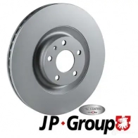 Тормозной диск JP GROUP 11631 07400 1163113300 Audi A4 (B7) 3 Универсал 1.6 102 л.с. 2004 – 2008 1163107409
