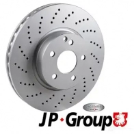 Тормозной диск JP GROUP Mercedes E-Class (S212) 4 Универсал 2.1 E 220 CDI (2102) 163 л.с. 2009 – наст. время 1363101800 4K1ZBM 136310 1809