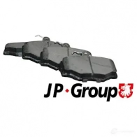 Тормозные колодки, комплект JP GROUP 4063700710 1194131279 G0PYM 4063700 719
