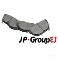 Тормозные колодки, комплект JP GROUP 4063700110 IB6BN 1222766471 40637001 19