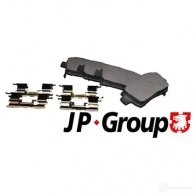 Тормозные колодки, комплект JP GROUP 1222784013 0Q4D3 486360341 9 4863603410