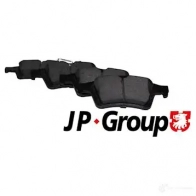 Тормозные колодки, комплект JP GROUP 1563701510 SGMMF9T Mazda 5 (CW) 3 Минивэн 2.0 150 л.с. 2010 – наст. время 156370151 9