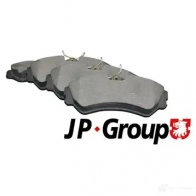 Тормозные колодки, комплект JP GROUP 2185553 701698151CALT 1163603310 11 63603319